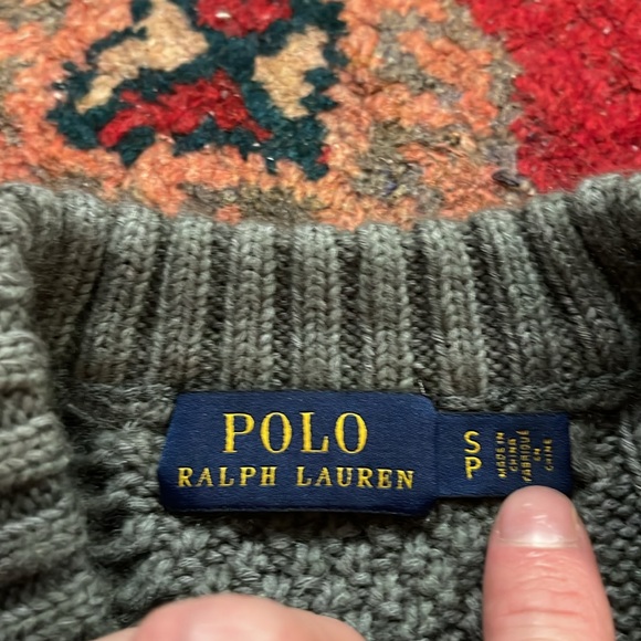 Polo Ralph Lauren cable knit sweater dress - Picture 10 of 11